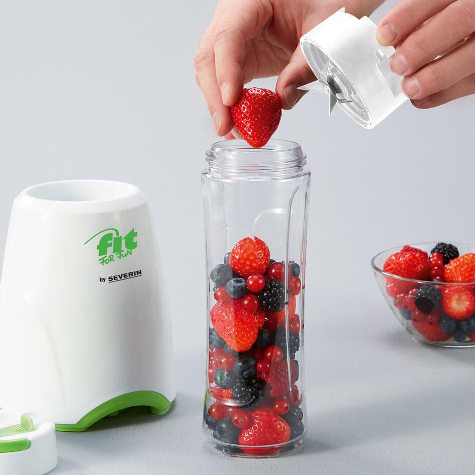 SEVERIN SM 3735 Smoothie-Maker weiß/grün