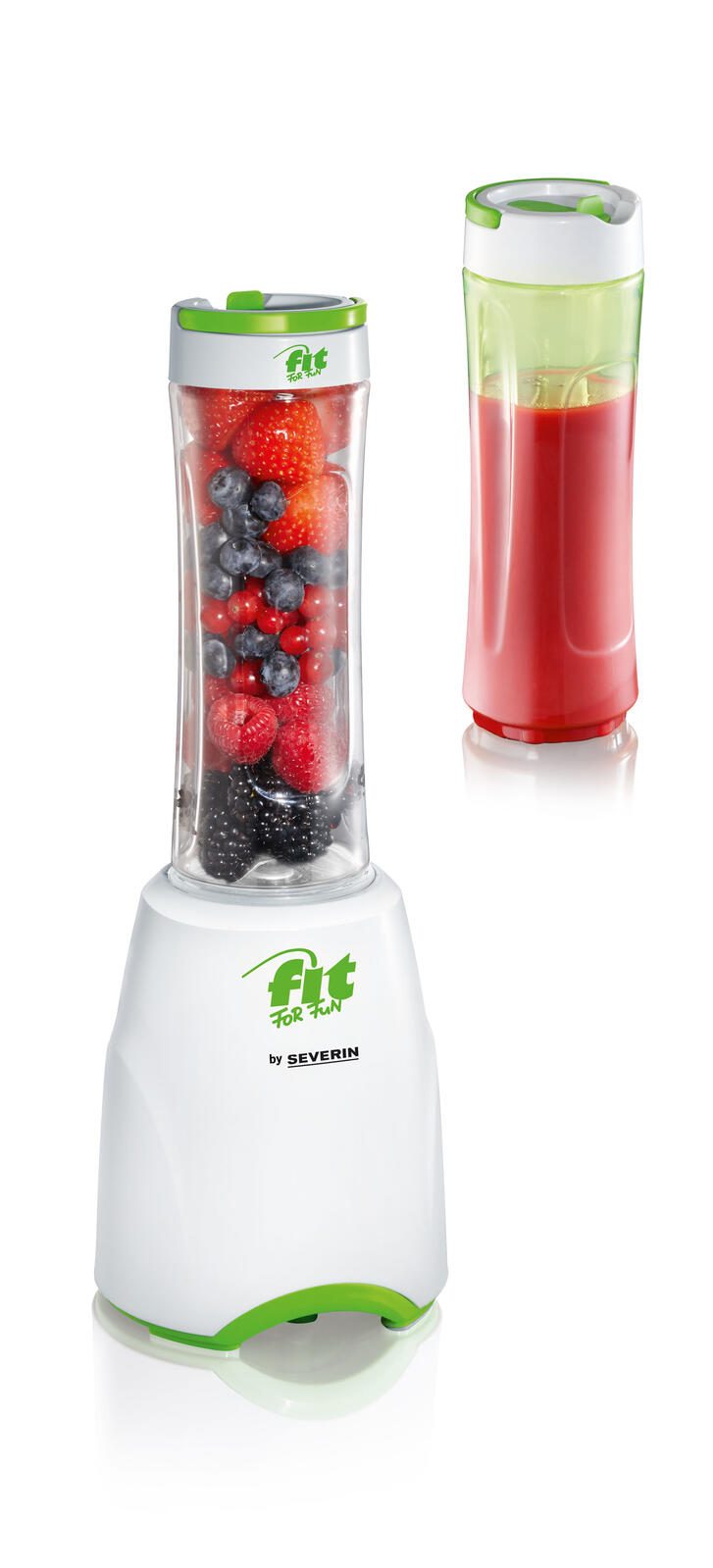 SEVERIN SM 3735 Smoothie-Maker weiß/grün