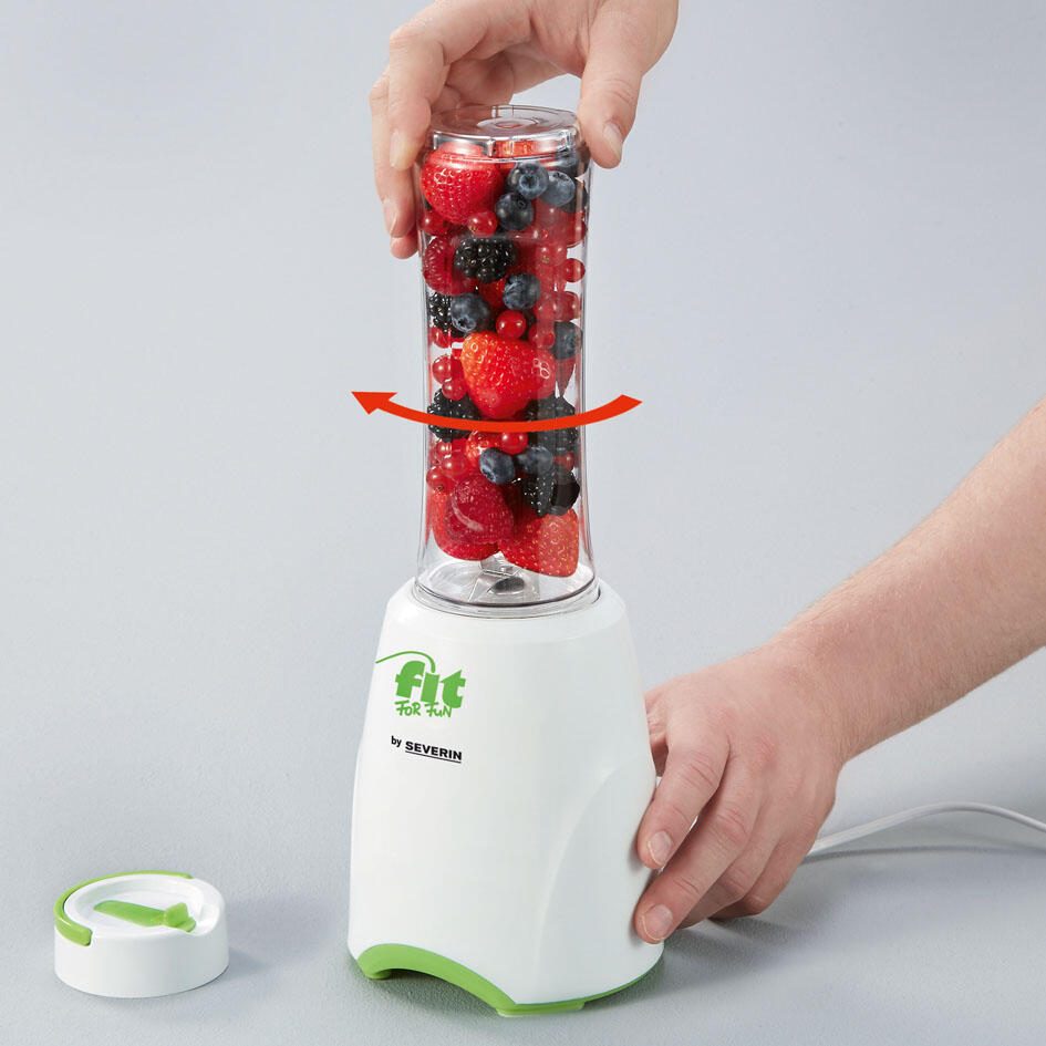 SEVERIN SM 3735 Smoothie-Maker weiß/grün