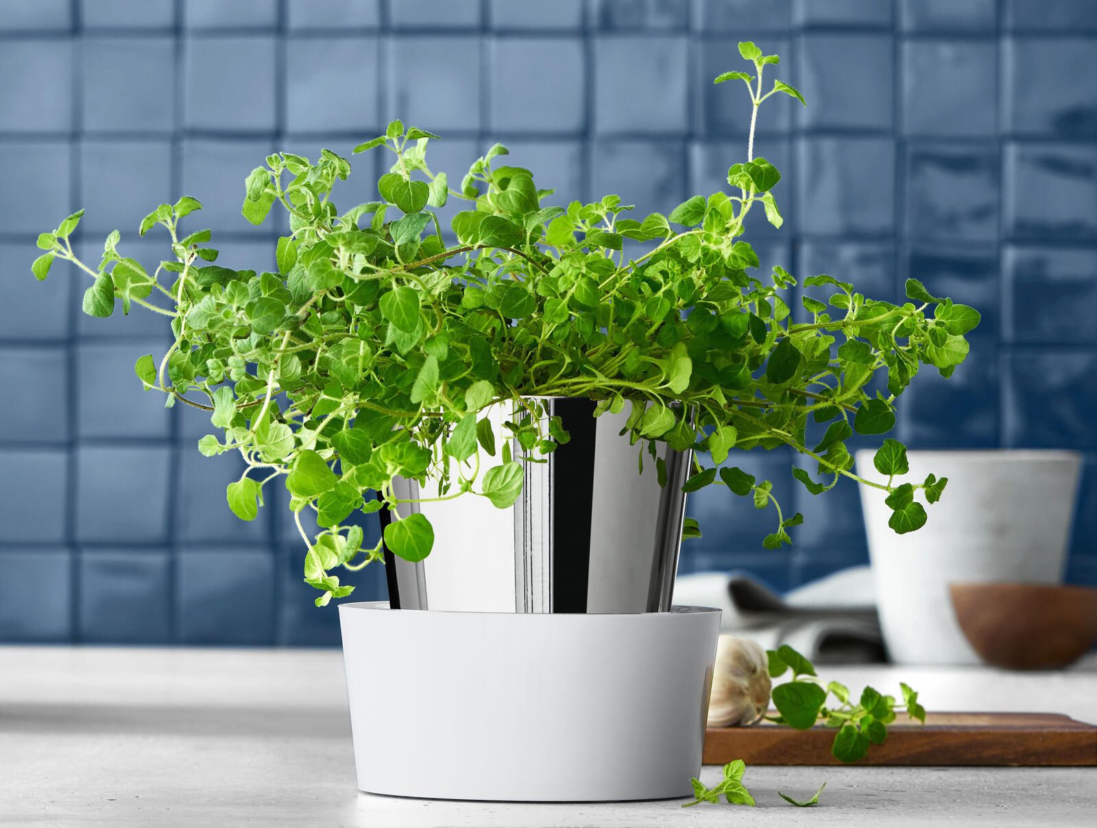 WMF Gourmet Kräutertopf-Set silber