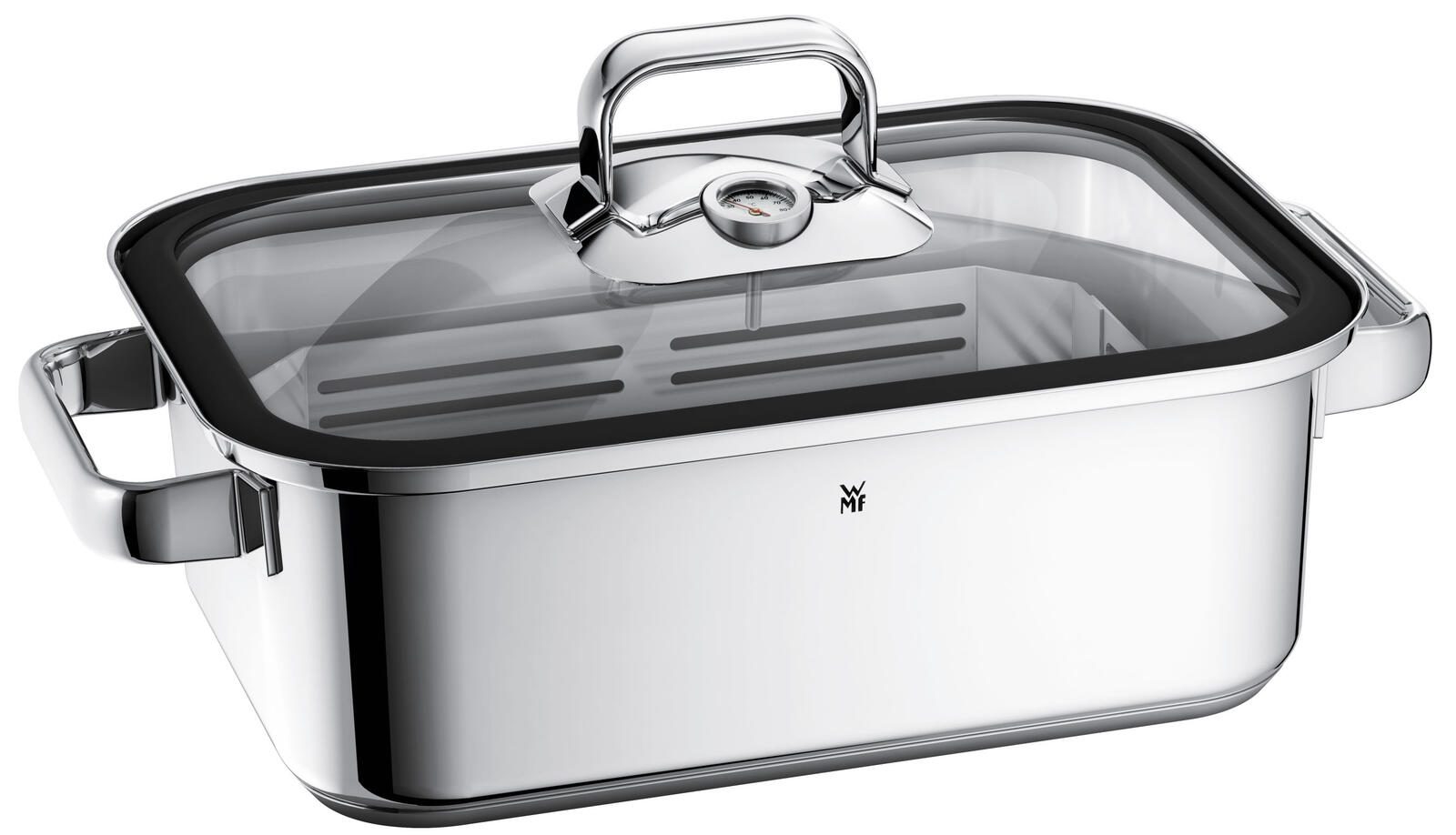 WMF Vitalis Dampfkochtopf 6,0 l silber