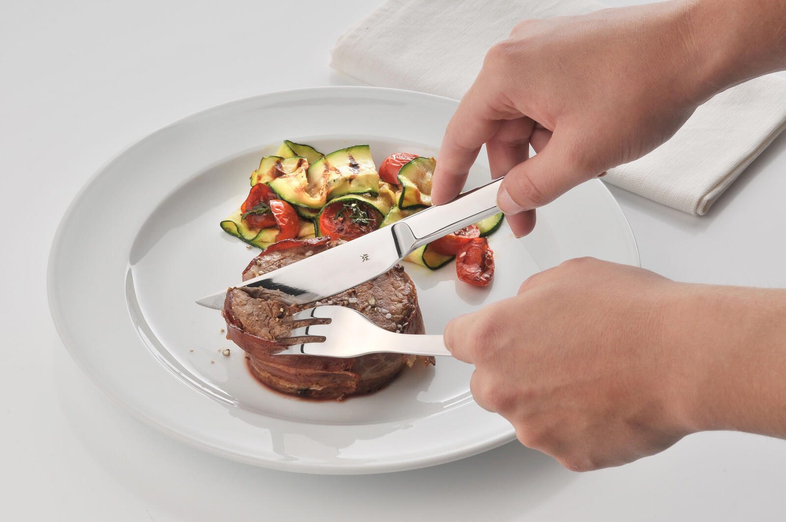 WMF Steakbesteck Nuova silber