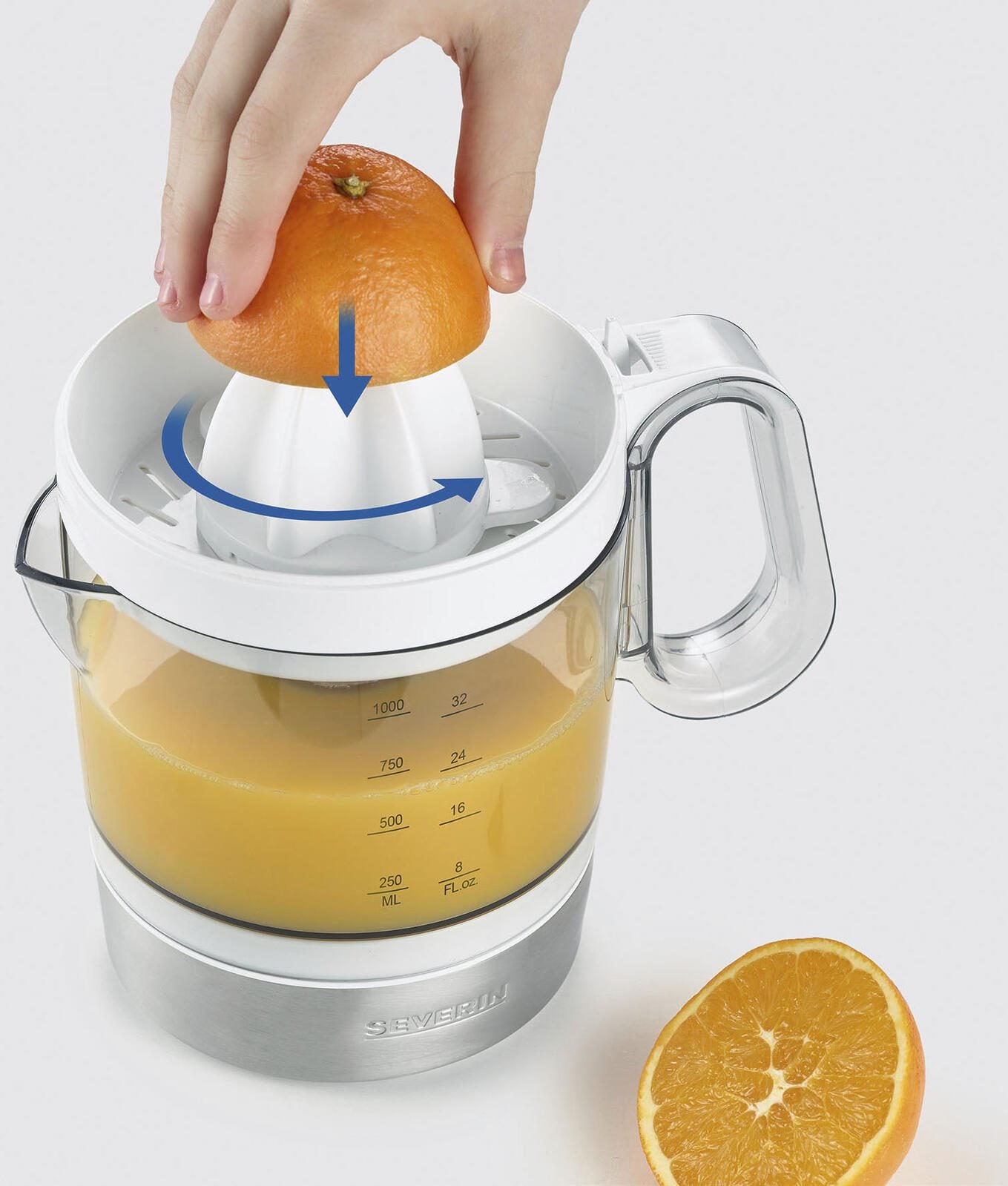 SEVERIN CP 3535 Zitruspresse elektrisch weiß