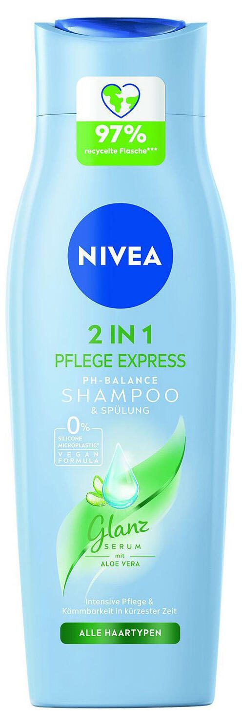 NIVEA 2IN1 PFLEGE EXPRESS Shampoo & Spülung 250 ml