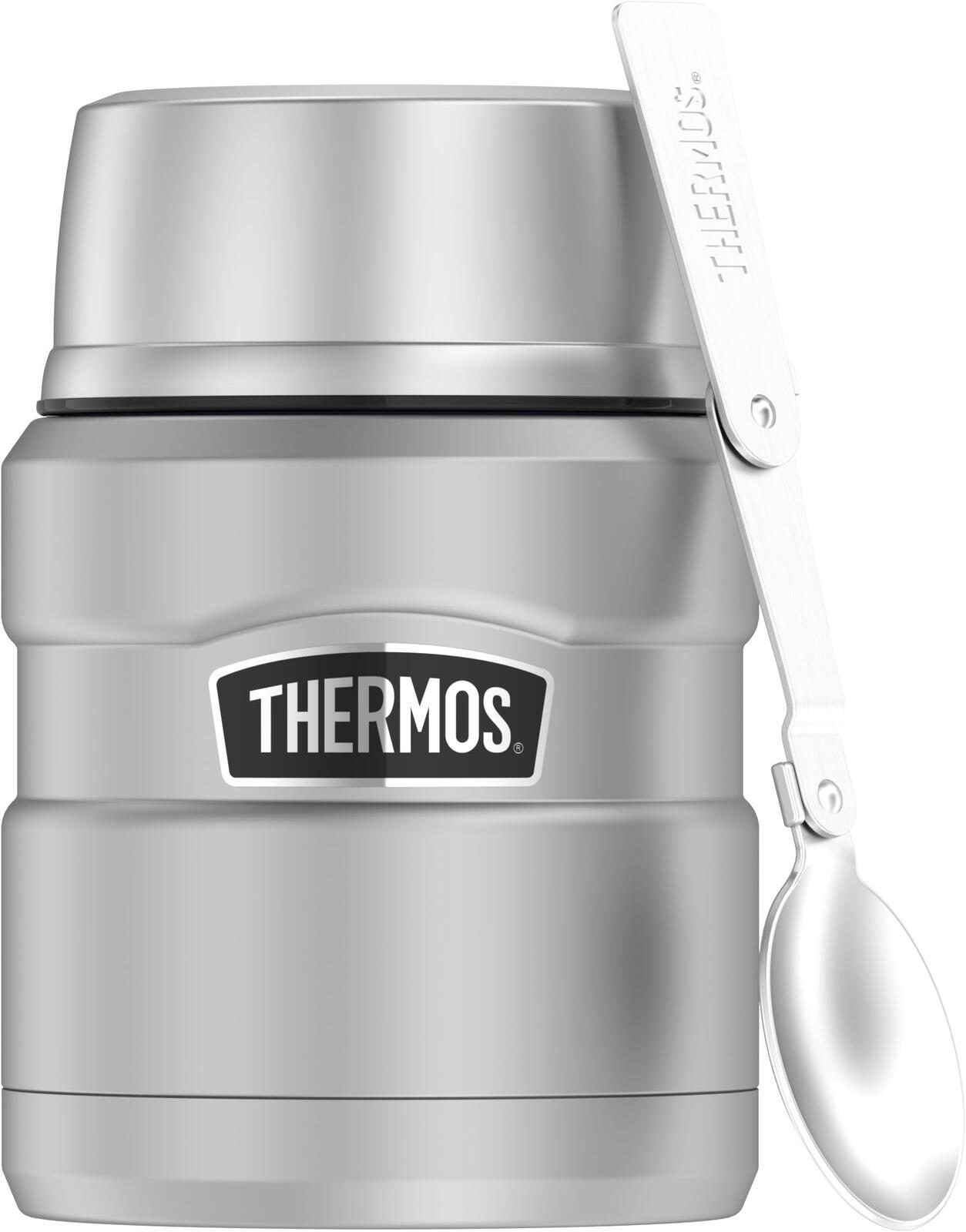 THERMOS® SK Food JAR Isolier-Speisebehälter 9.6 cm 0,5 l silber