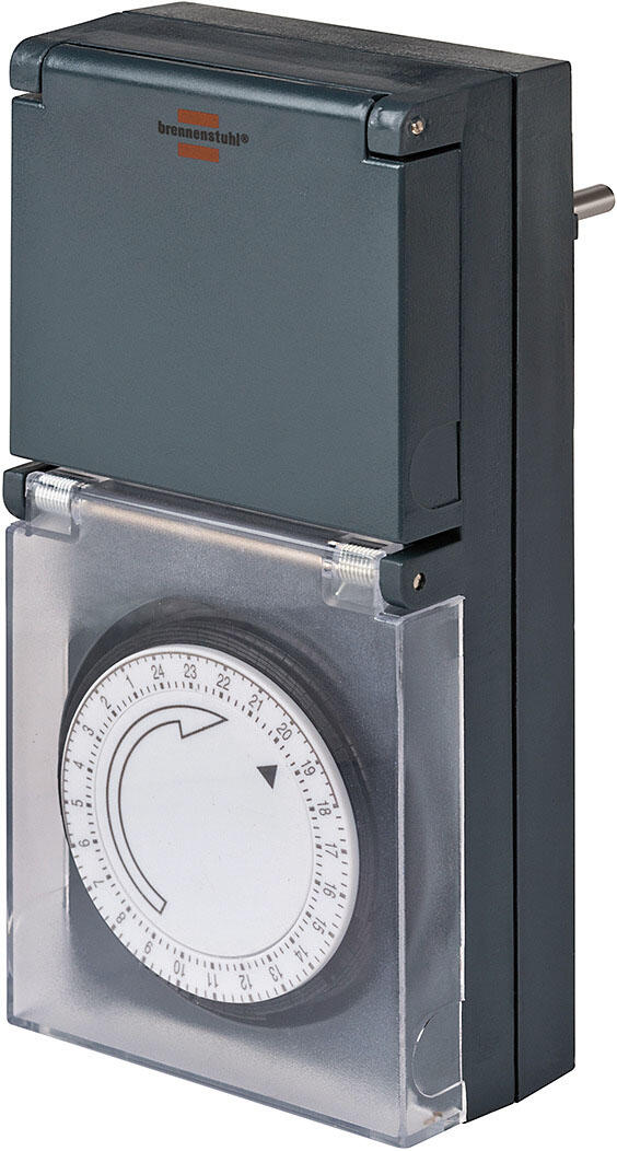 brennenstuhl Zeitschaltuhr MZ 44 schwarz