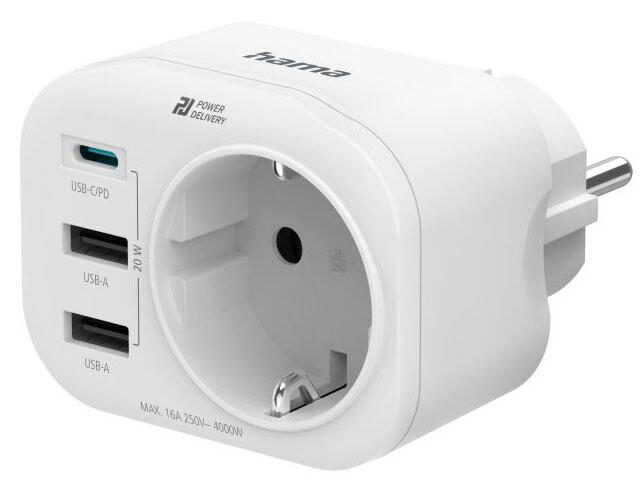Hama Überspannungsschutzadapter