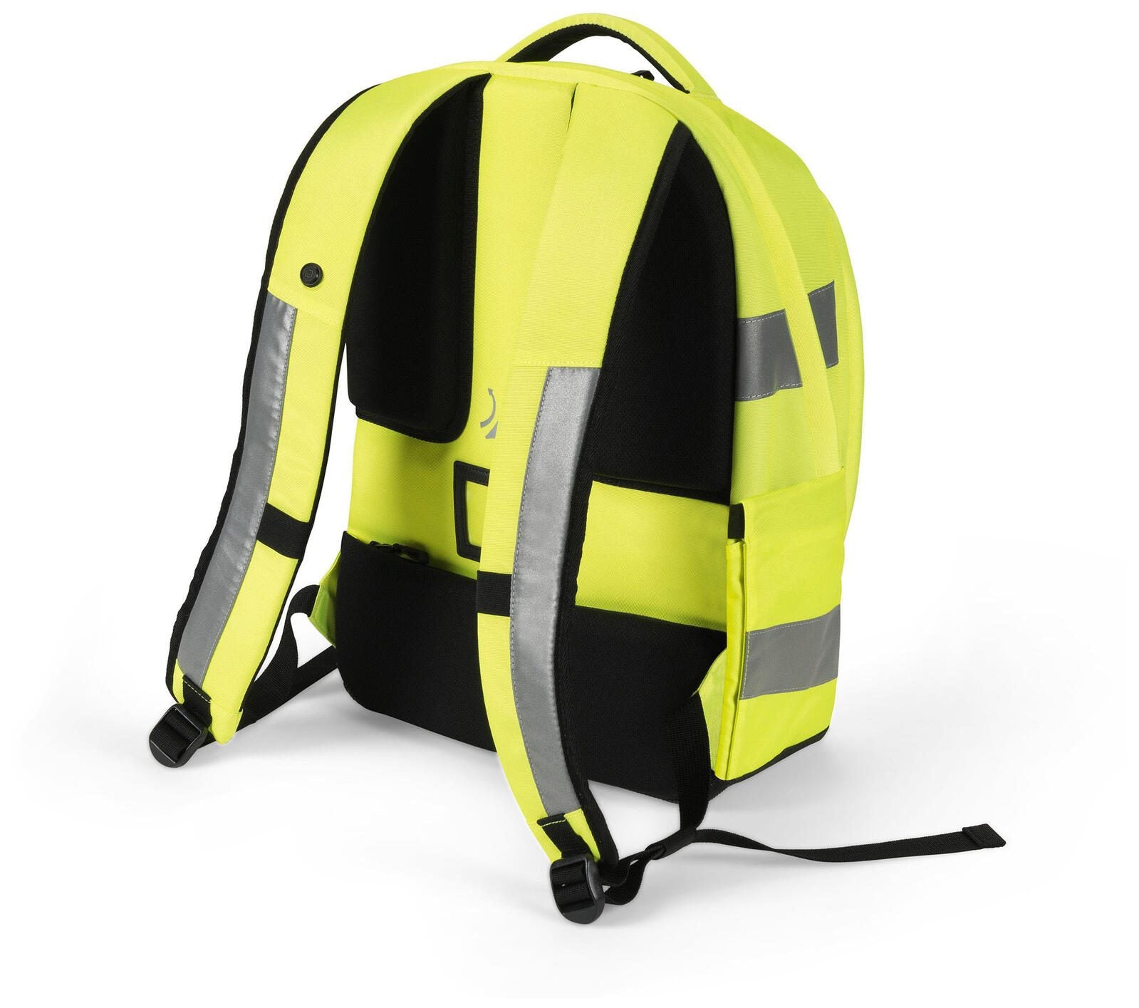 Dicota Rucksack Hi-Vis gelb 25,0 l bis 39,6 cm (15,6 Zoll)