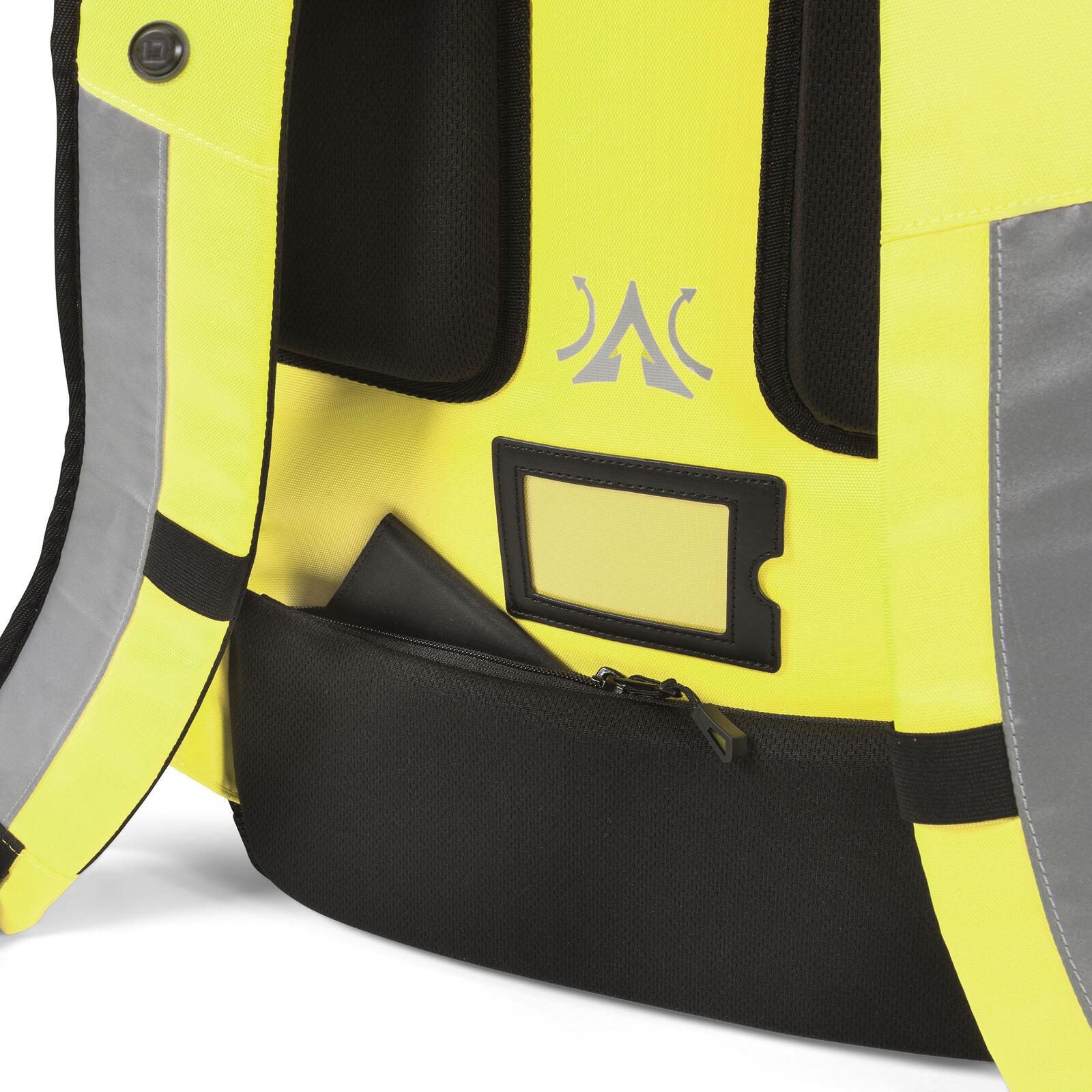 Dicota Rucksack Hi-Vis gelb 25,0 l bis 39,6 cm (15,6 Zoll)