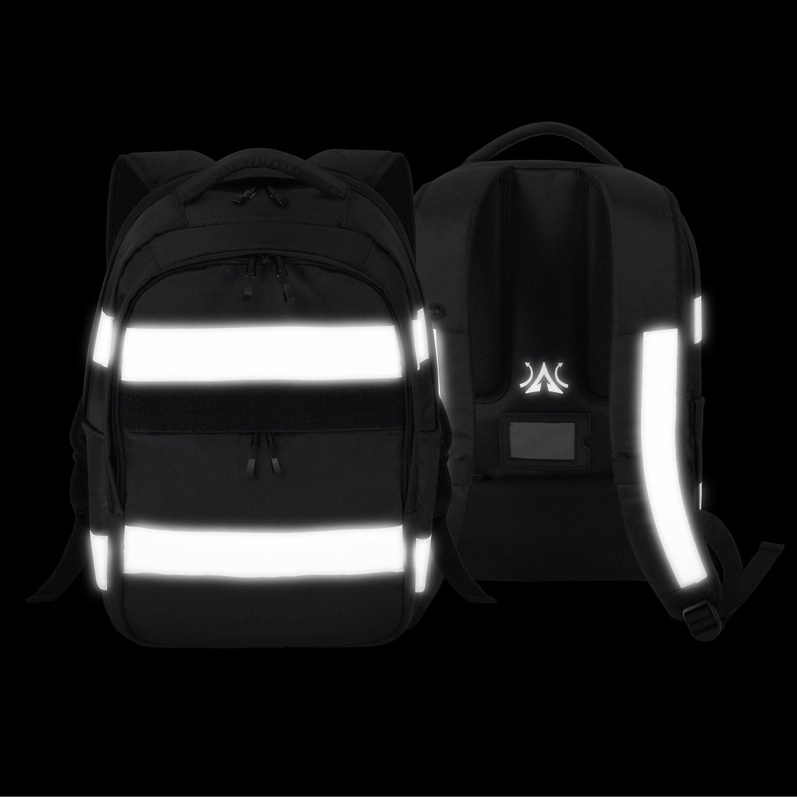 Dicota Rucksack REFLECTIVE schwarz 25,0 l bis 39,6 cm (15,6 Zoll)