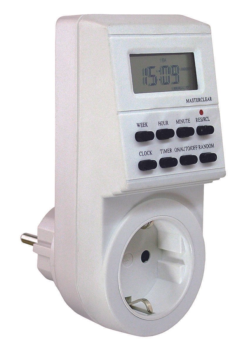 as-Schwabe Zeitschaltuhr Wochen weiß