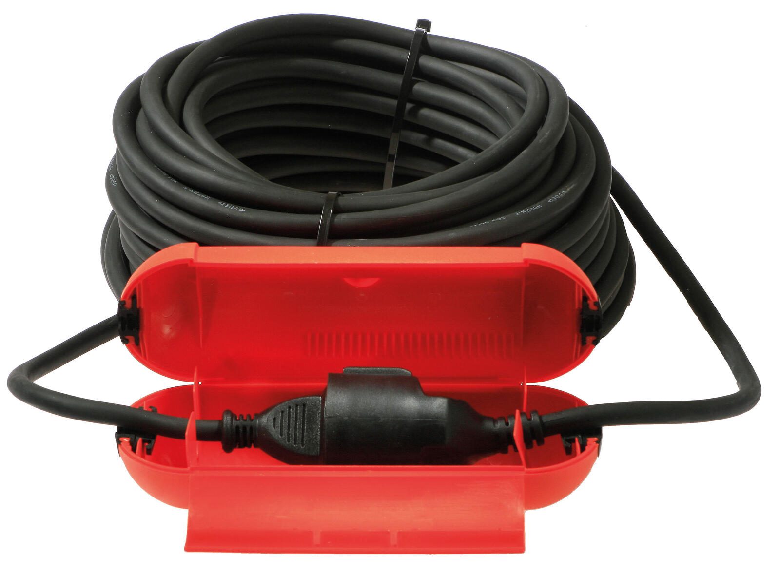 as-Schwabe Kabelschutzbox 20 cm rot