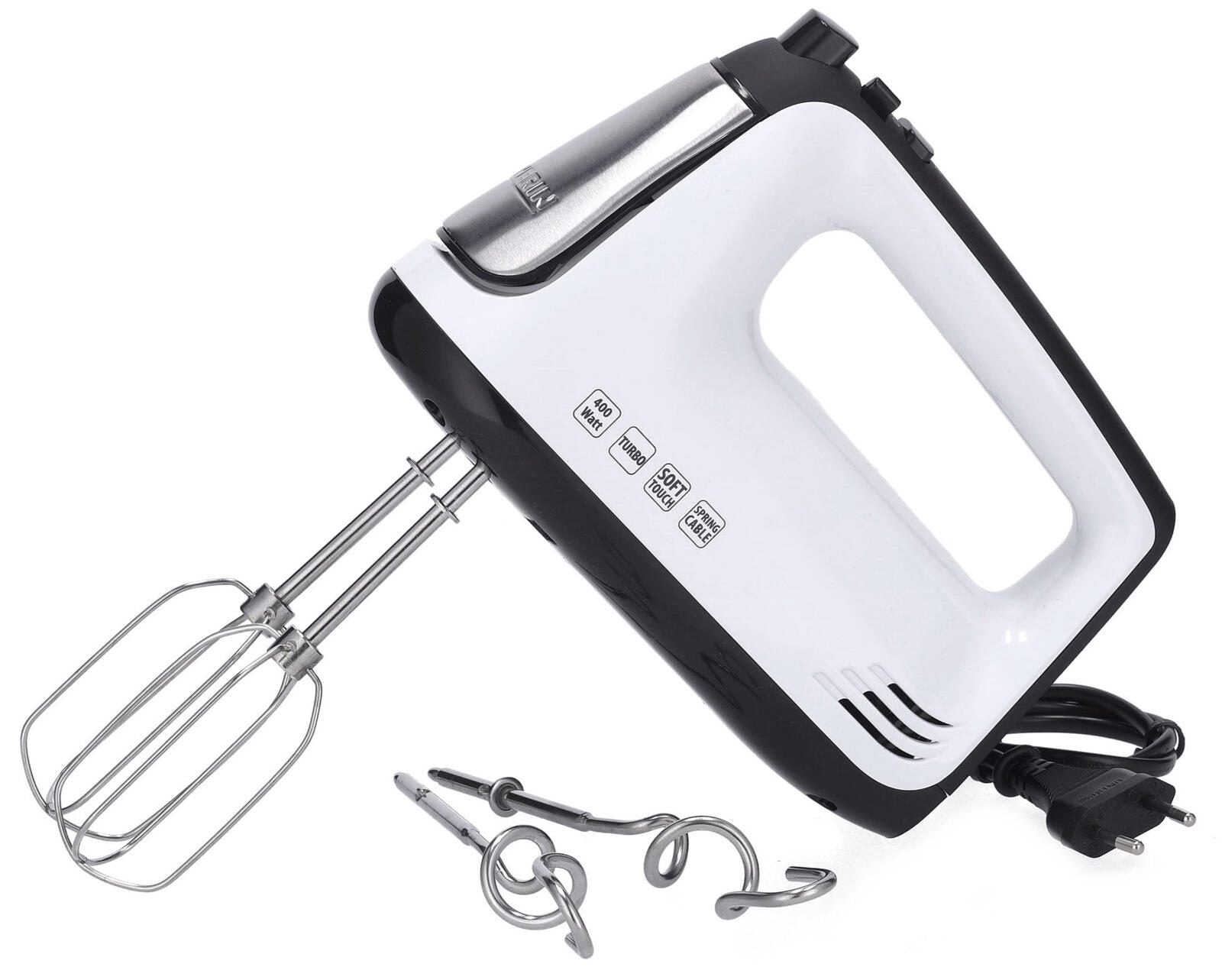 SEVERIN HM 3830 Handmixer weiß/schwarz