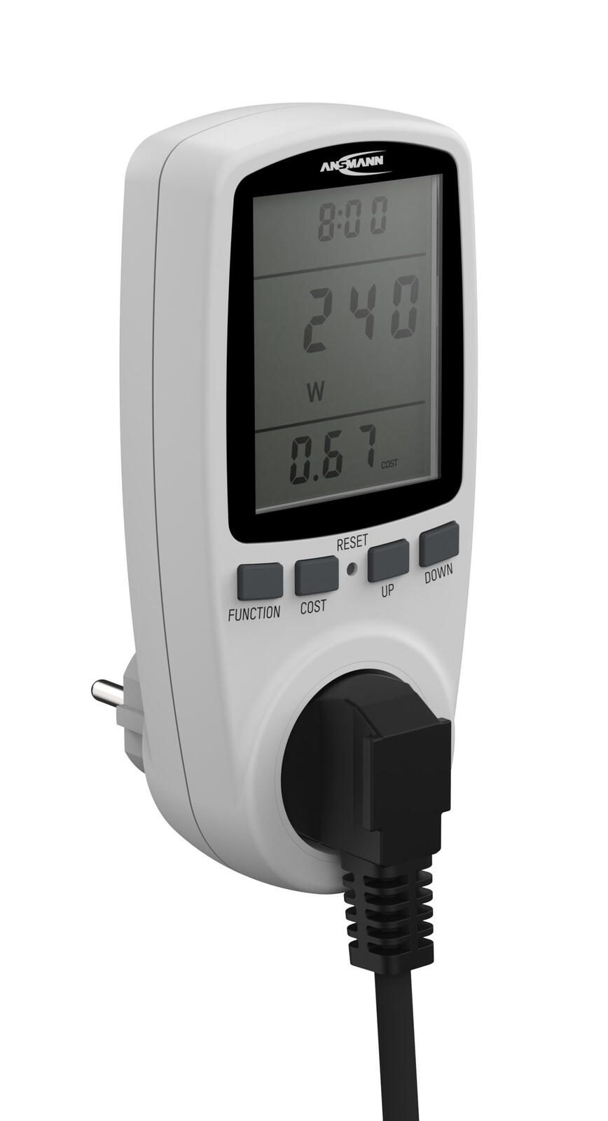 ANSMANN Energiekostenmessgerät APM 2 weiß