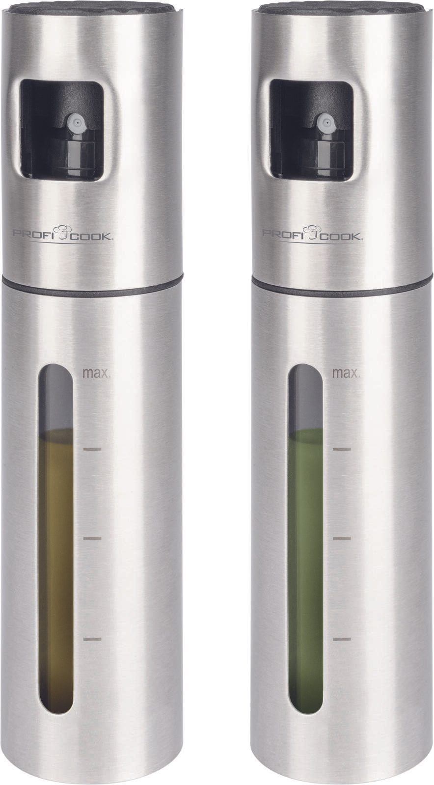 ProfiCook PC-EOS 1270 Ölsprüher 4 cm je 100 ml silber