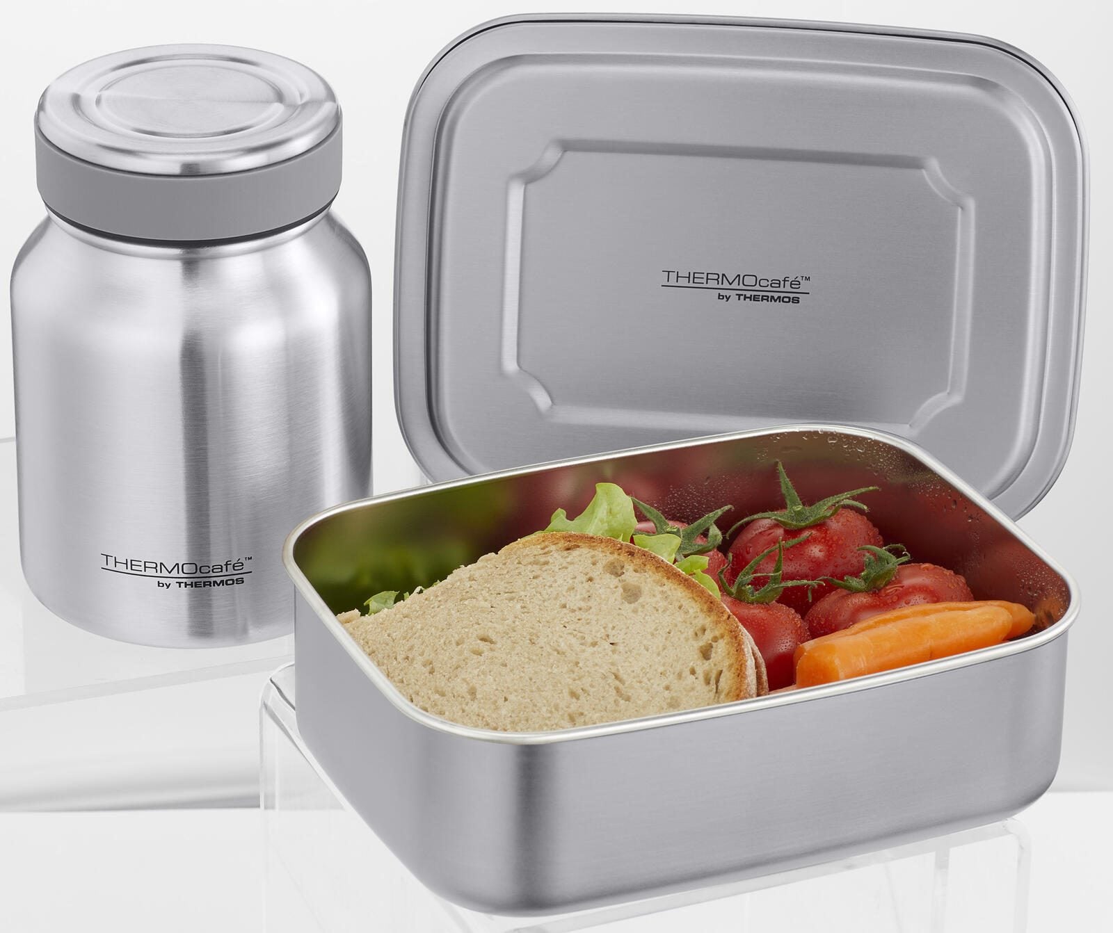 THERMOS® Lunchbox TC 6.5 cm hoch 1,0 l silber