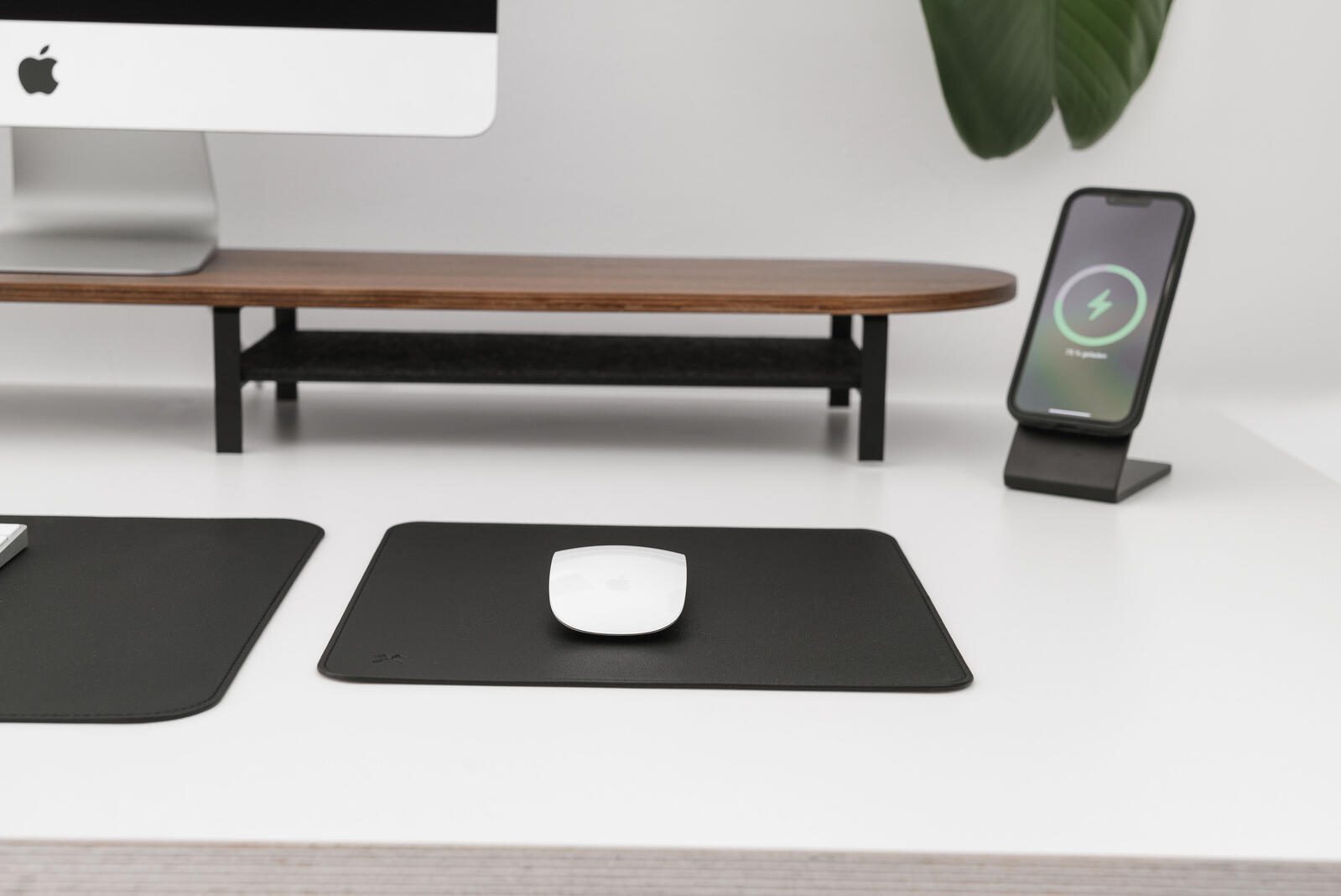 WOODCESSORIES Mousepad schwarz