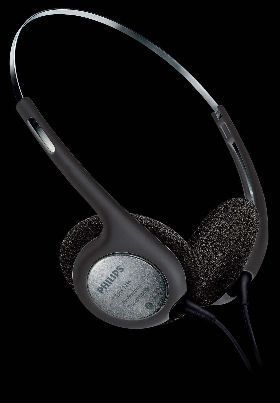 Philips Kopfhörer LFH2236 schwarz,silber