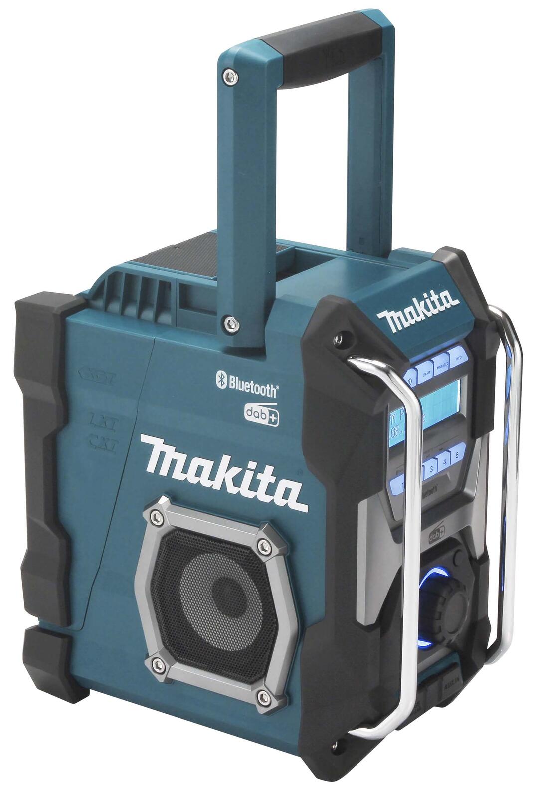 makita MR004GZ Baustellenradio blau, schwarz