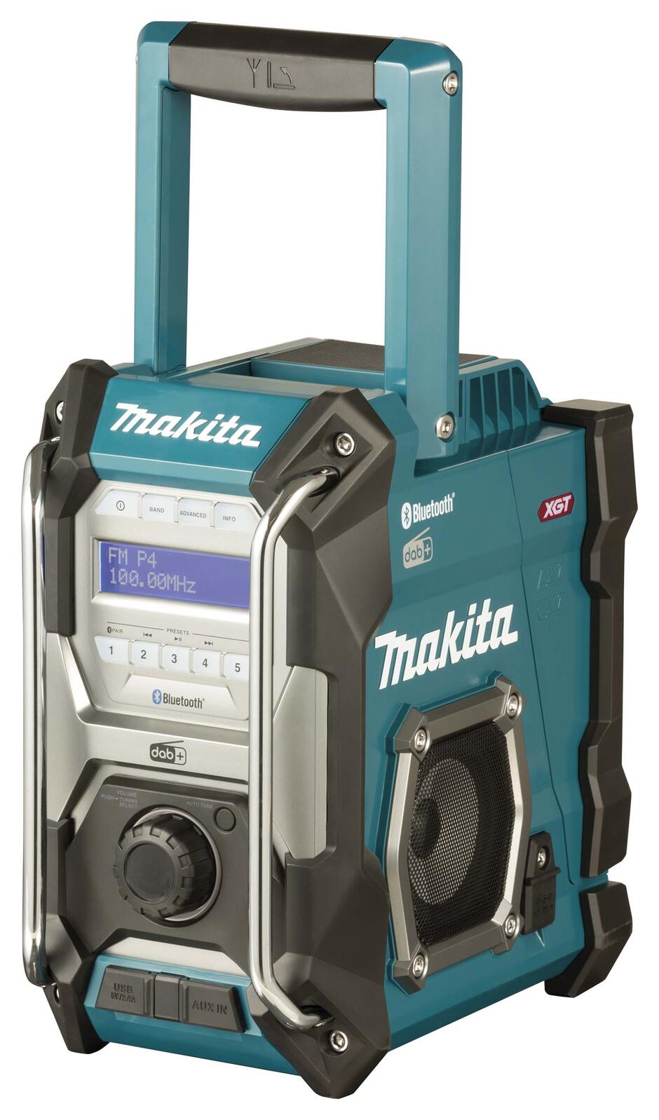 makita MR004GZ Baustellenradio blau, schwarz