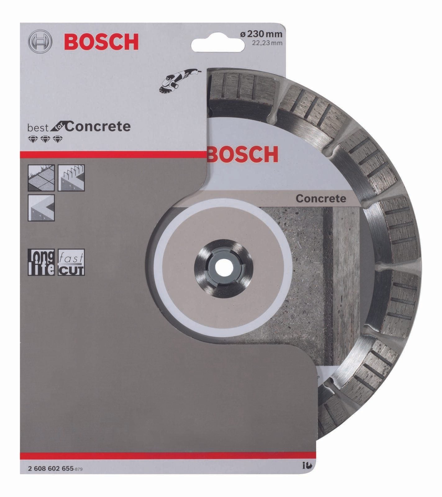 BOSCH Diamant-Trennscheibe Best for Concrete