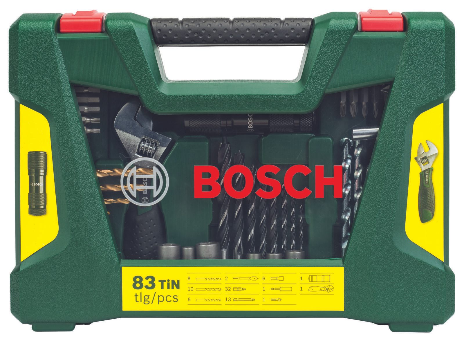 BOSCH Bohrer- und Bit-Set V-Line Box 83-teilig