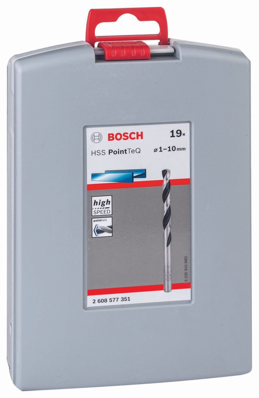 BOSCH Bohrer-Set PointTeQ HSS 19-teilig