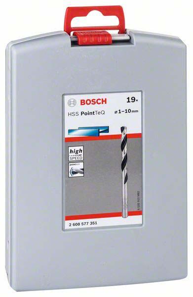 BOSCH Bohrer-Set PointTeQ HSS 19-teilig