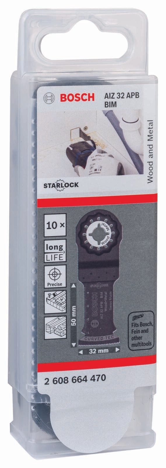 BOSCH AIZ 32 APB Tauchsägeblätter 10 St.