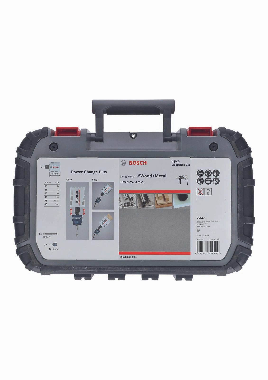 BOSCH Lochsägen-Set Progressor for Wood&Metal 9-teilig