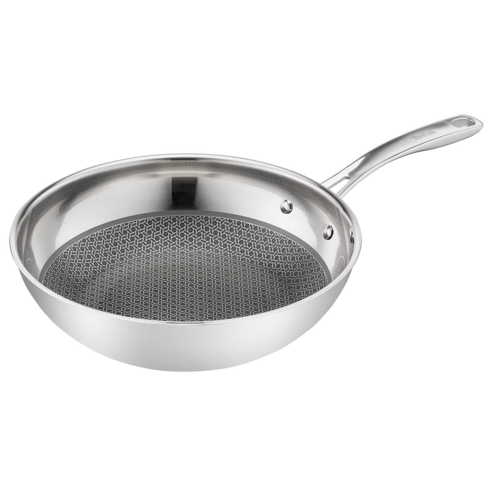 Tefal® Eternal Wok Pfanne 28 cm silber