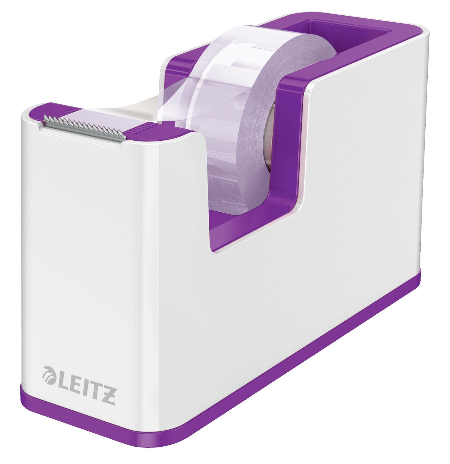 LEITZ WOW Duo Colour Tischabroller perlweiß/violett