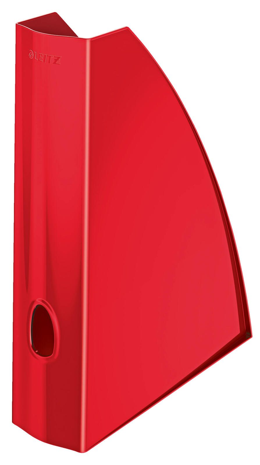 LEITZ Stehsammler WOW Polystyrol rot , DIN A4