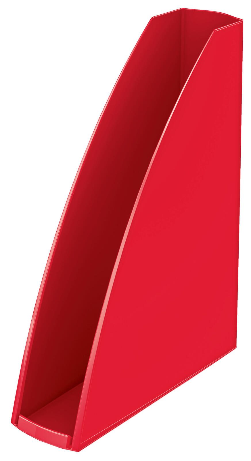 LEITZ Stehsammler WOW Polystyrol rot , DIN A4