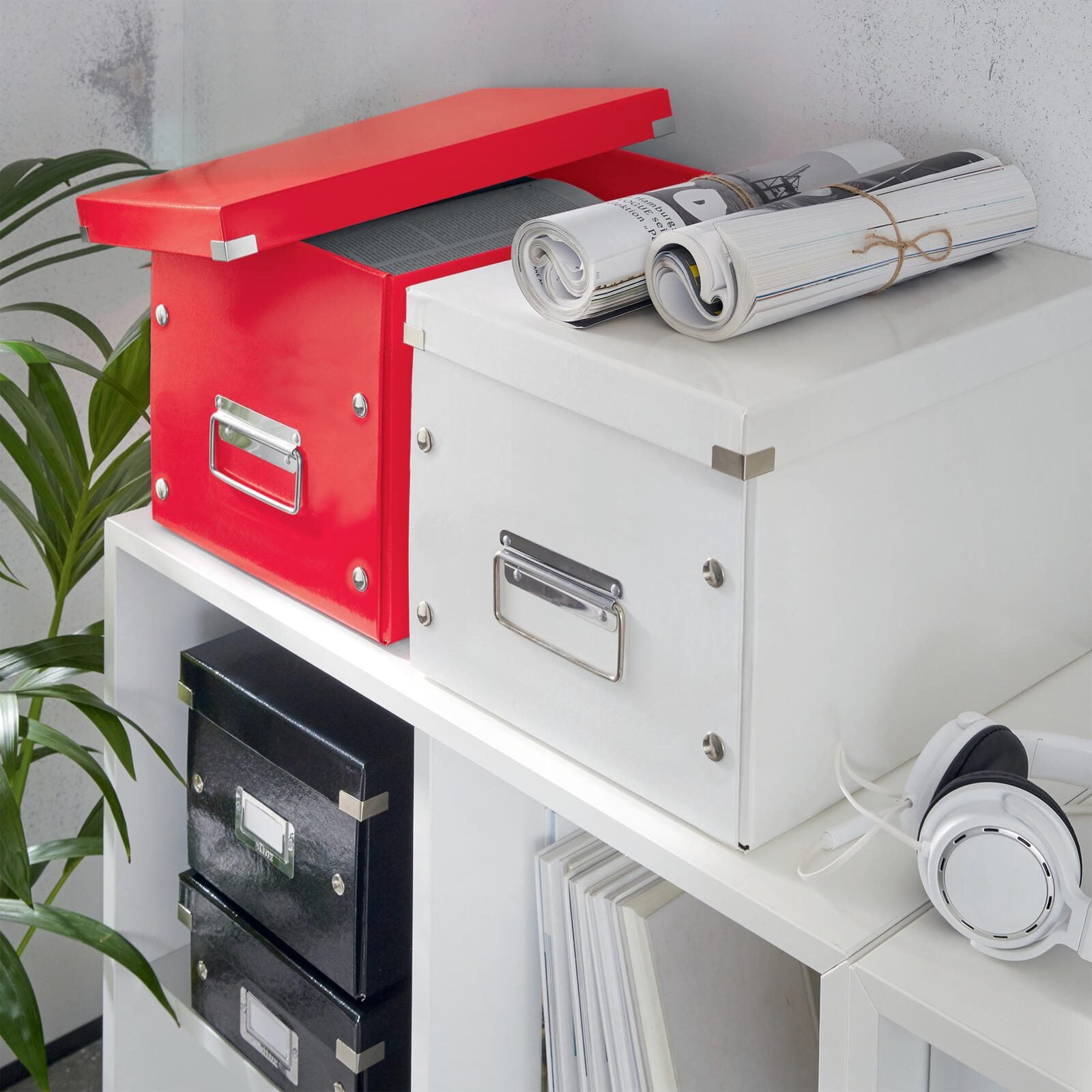 LEITZ Aufbewahrungsbox Click & Store 30,0 l - 32,0 x 36,0 x 31,0 cm rot