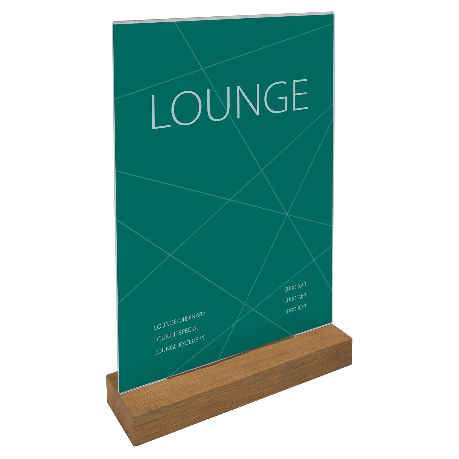 SIGEL Tischaufsteller DIN A4