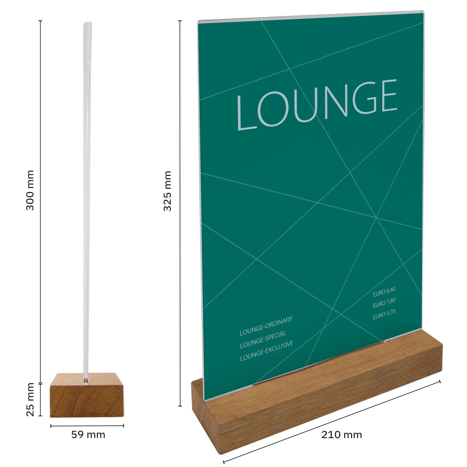 SIGEL Tischaufsteller DIN A4