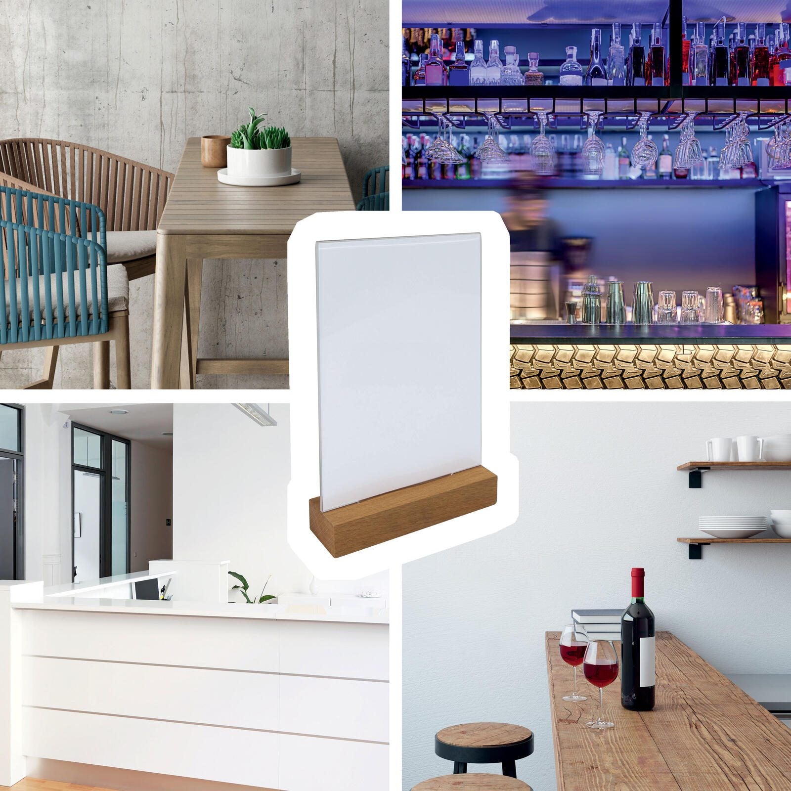 SIGEL Tischaufsteller DIN A4