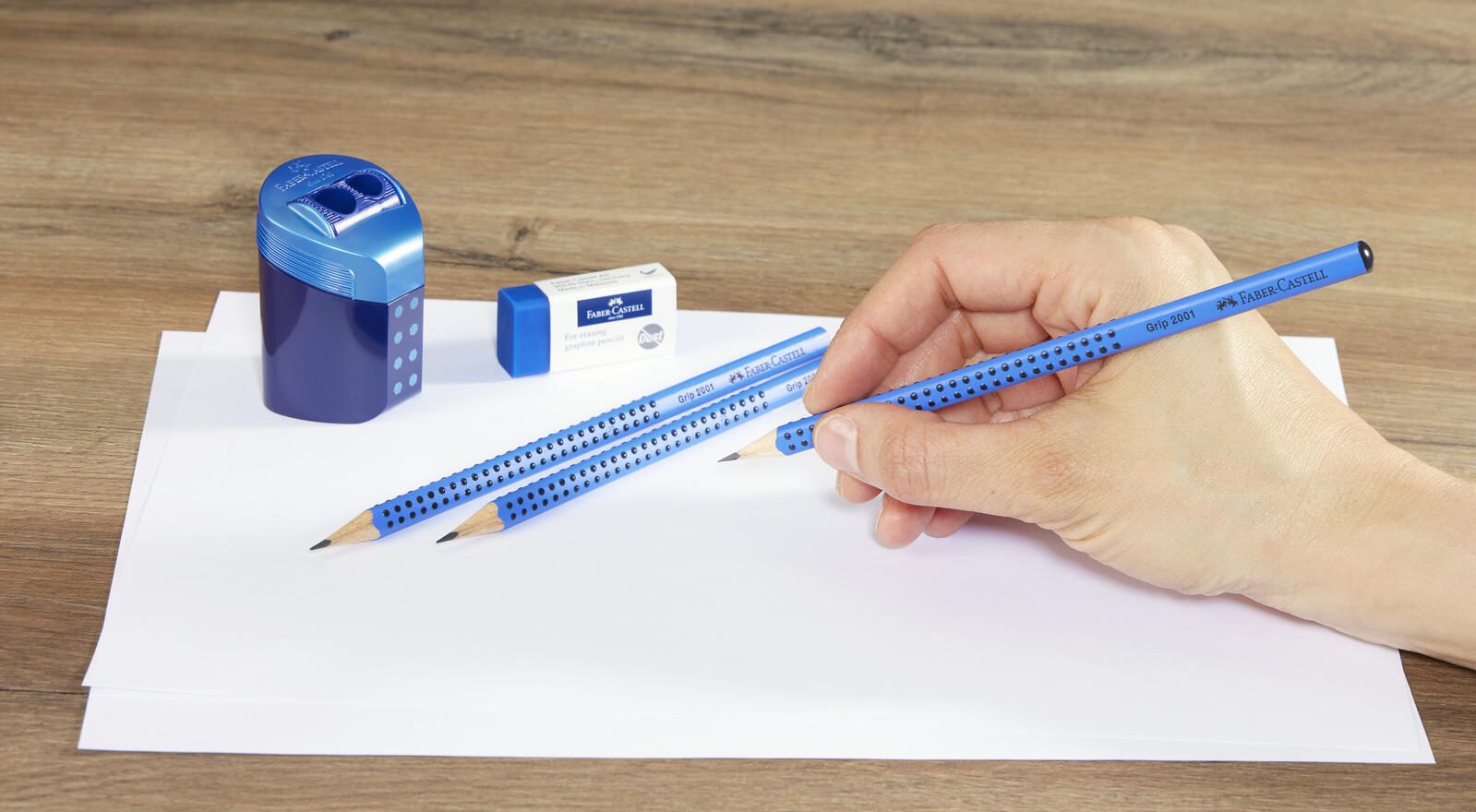 FABER-CASTELL Bleistift-Set GRIP 2001