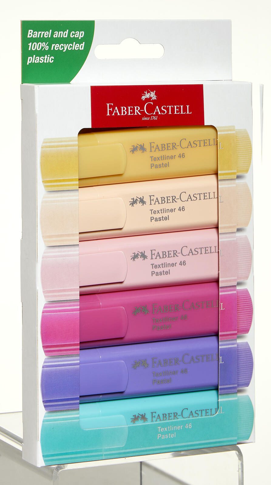 FABER-CASTELL TL 46 Pastell Textmarker Mehrfarbig
