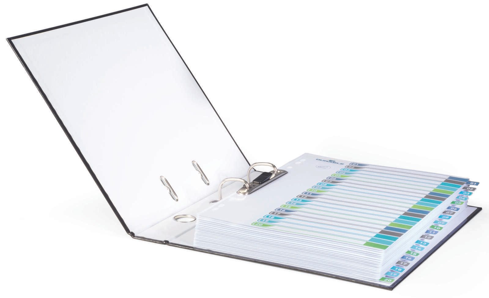 DURABLE Ordnerregister Überbreite 1-20 DIN A4