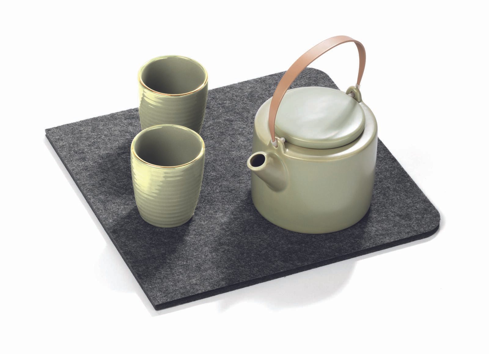 DURABLE EFFECT Schreibtischunterlage 70,0 x 33,0 cm anthrazit