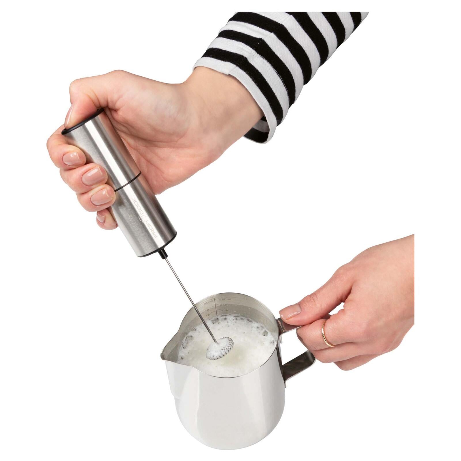 ProfiCook MS 1273 Milchaufschäumer silber