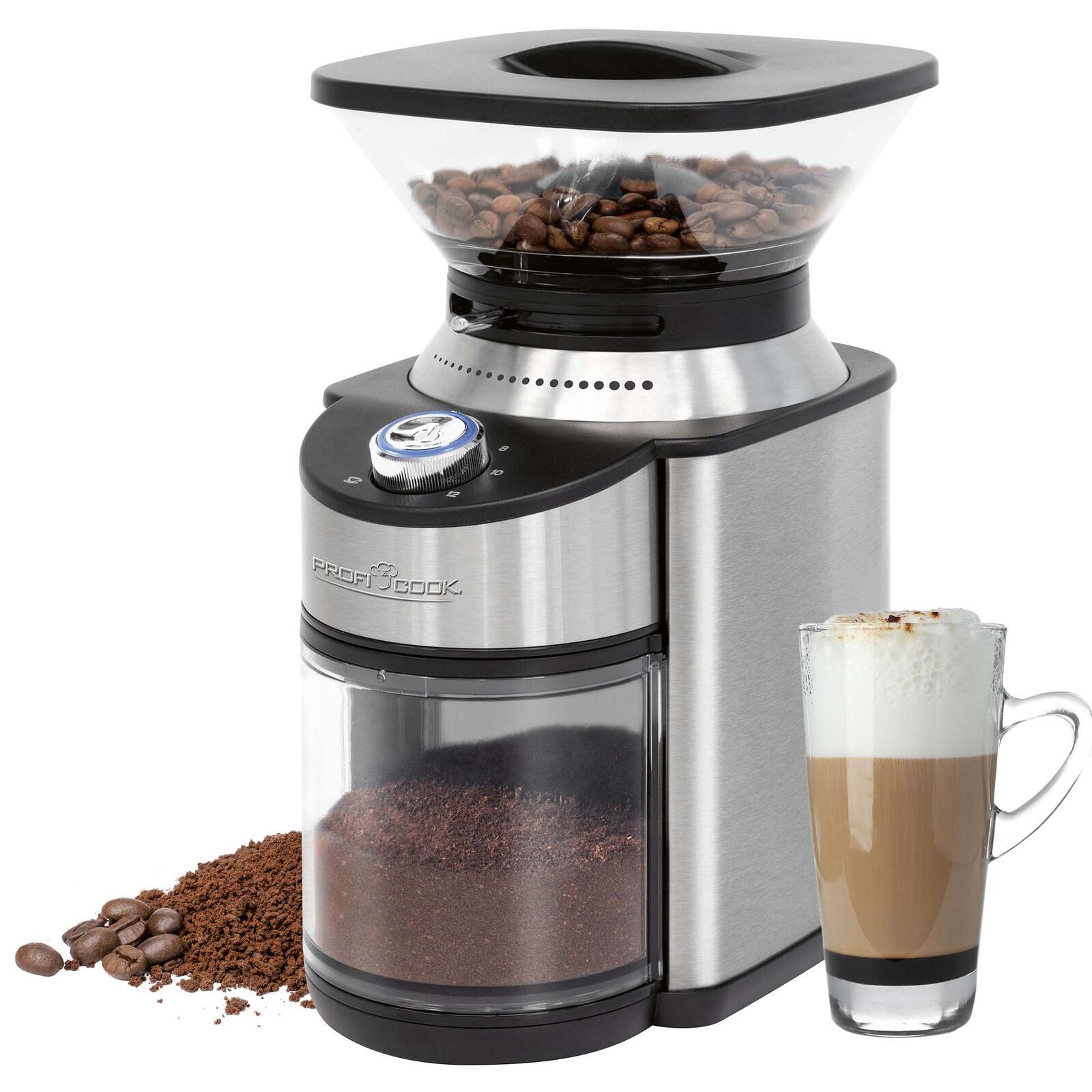 ProfiCook PC-EKM 1205 Kaffeemühle silber/schwarz