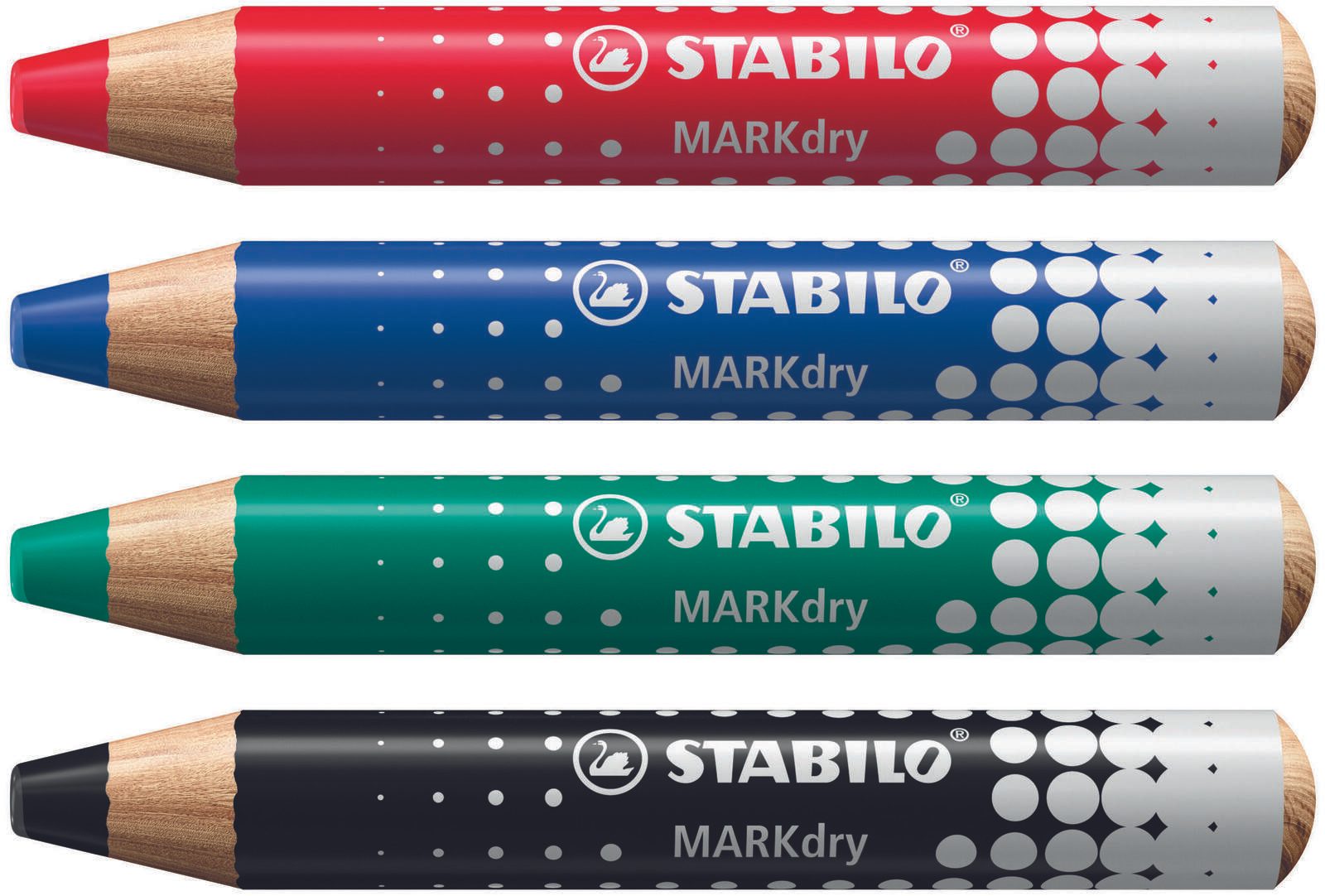 STABILO MARKdry Whiteboard- und Flipchart-Marker 1.0 - 10.0 mm Mehrfarbig