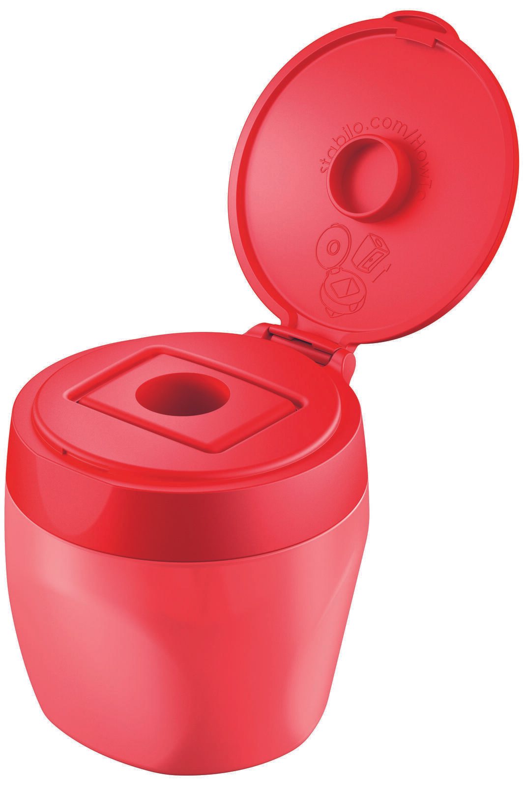 STABILO Dosenspitzer rot