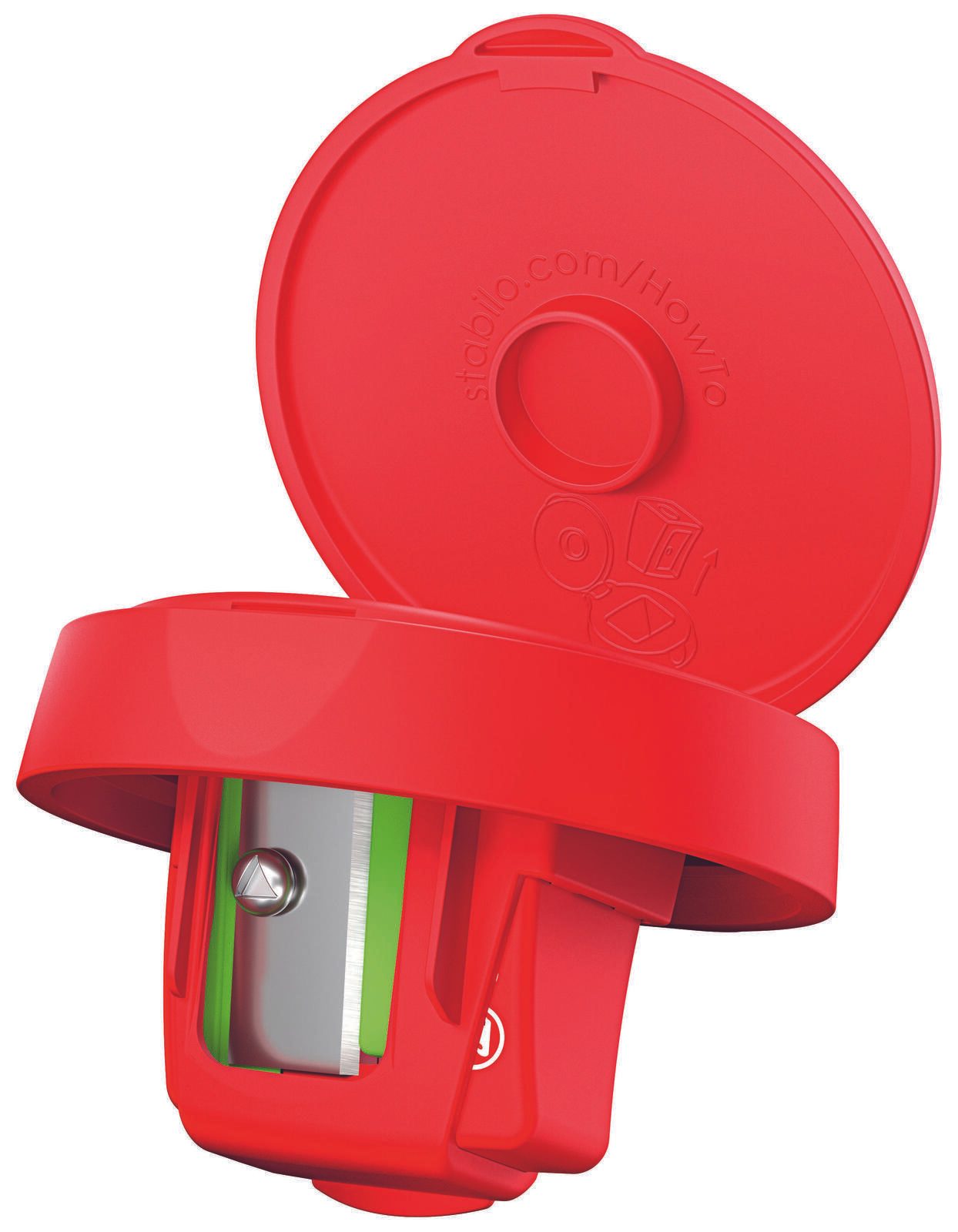 STABILO Dosenspitzer rot