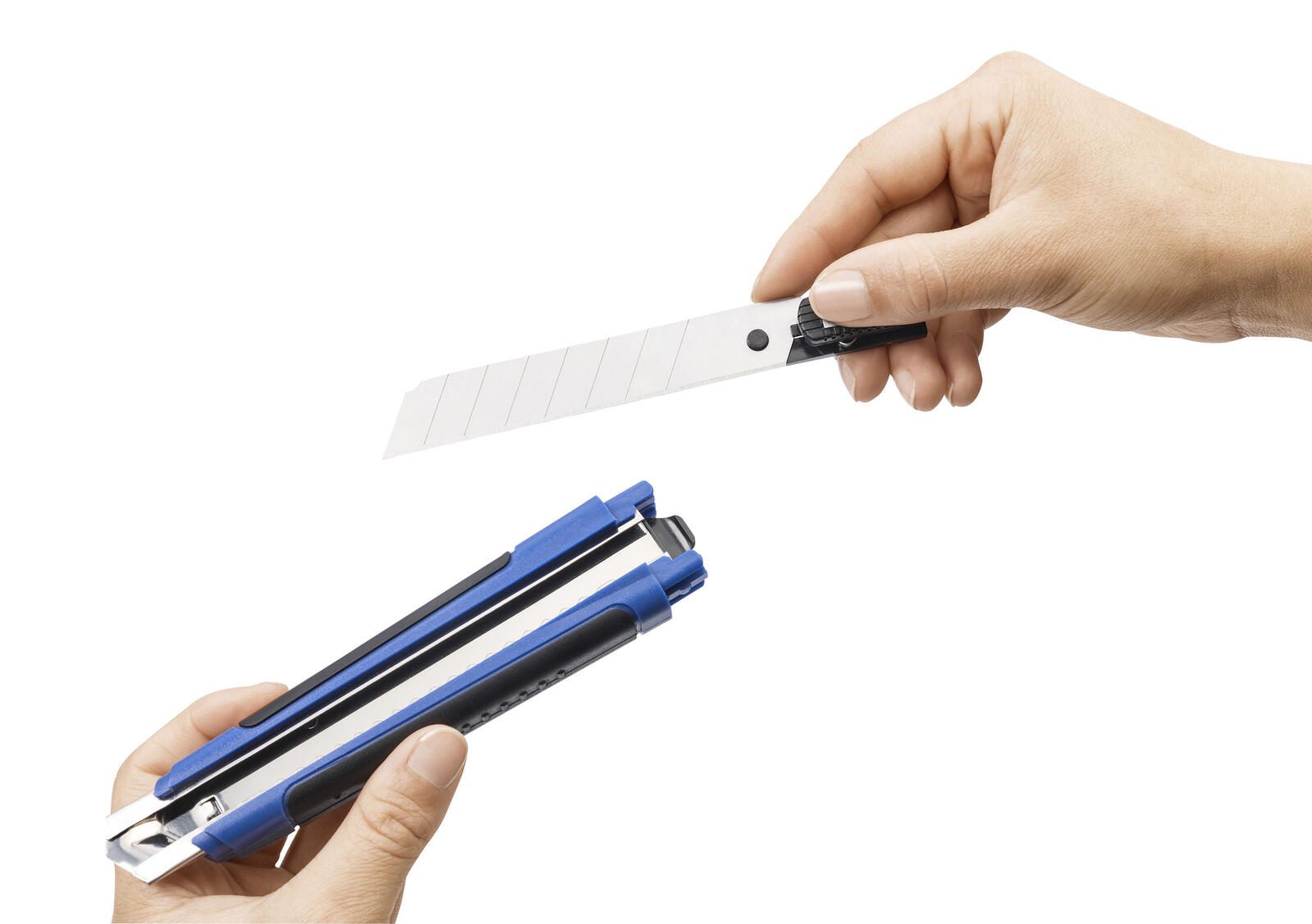 DAHLE Allround Cuttermesser 18 mm blau, schwarz