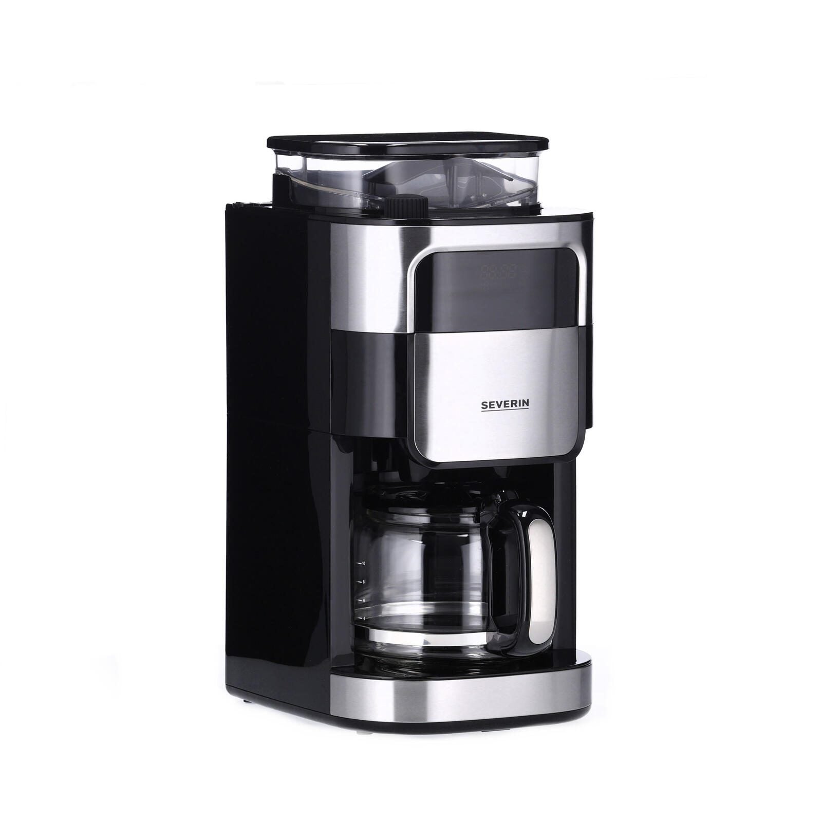 SEVERIN KA4813 Kaffeemaschine silber/schwarz