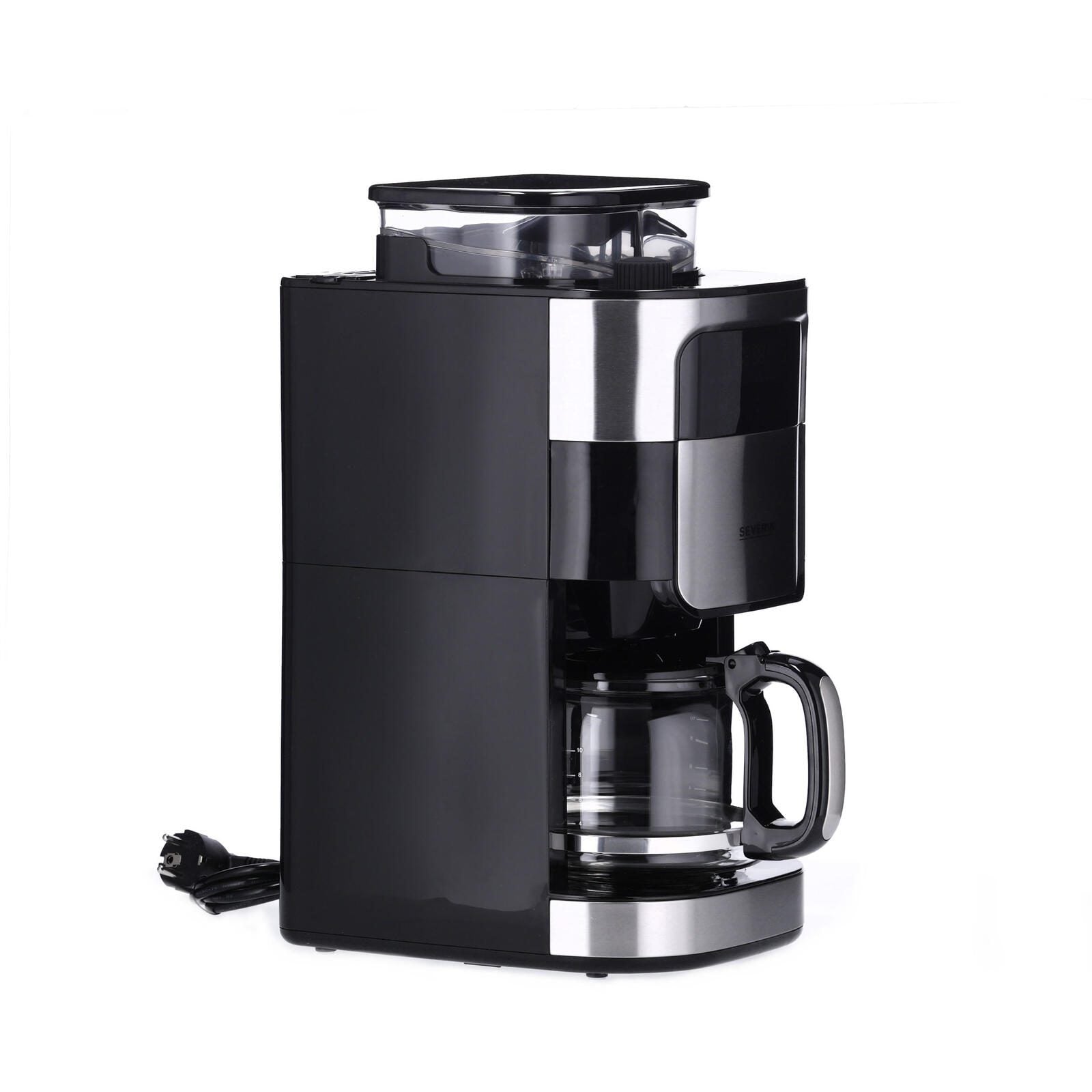 SEVERIN KA4813 Kaffeemaschine silber/schwarz